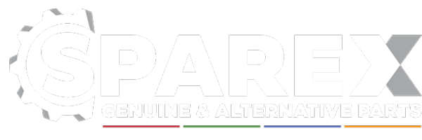 Varios tractores y máquinas agrícolas de diferentes marcas y modelos se alineaban, representando la amplia gama de equipos para los que Sparex ofrece recambios originales.