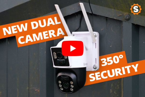 ¿Es esta la mejor mejora en materia de seguridad? Nueva cámara dual de 350°